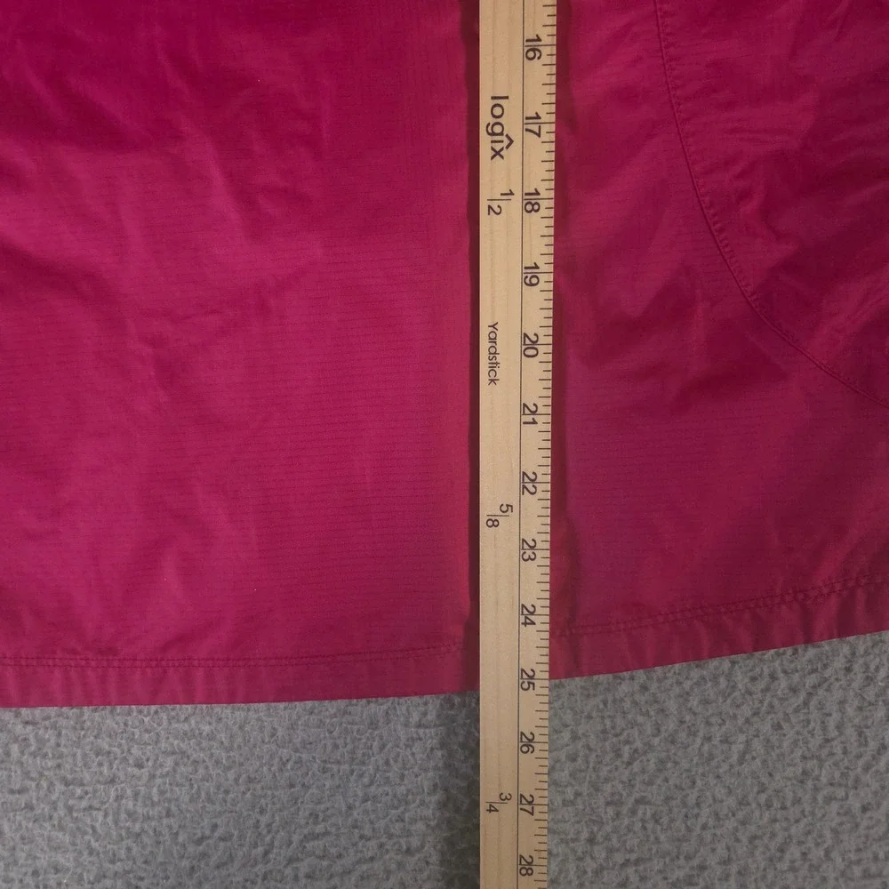 REI Jacket Girls XL 18 Hooded Rain Outdoor Windbreaker Nylon Zip Up Taped Seams